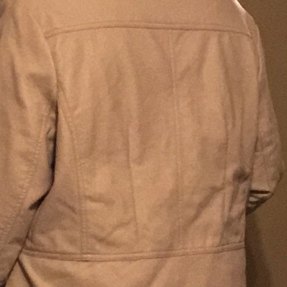 🆕❤️ NWT JOUJOU CAMEL VEGAN LEATHER JACKET 🔱🔱 🆕 - Picture 16 of 16